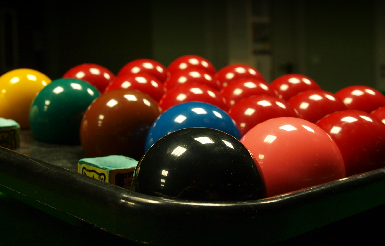 Set of Snooker Balls