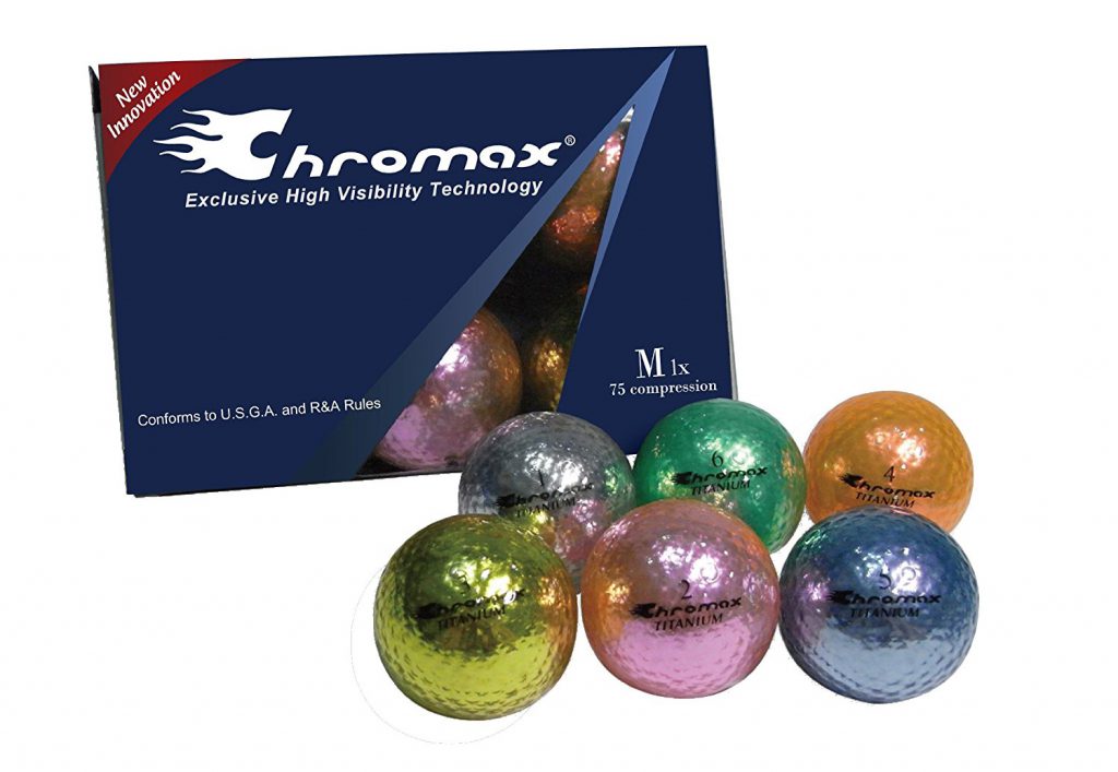 best colored golf balls