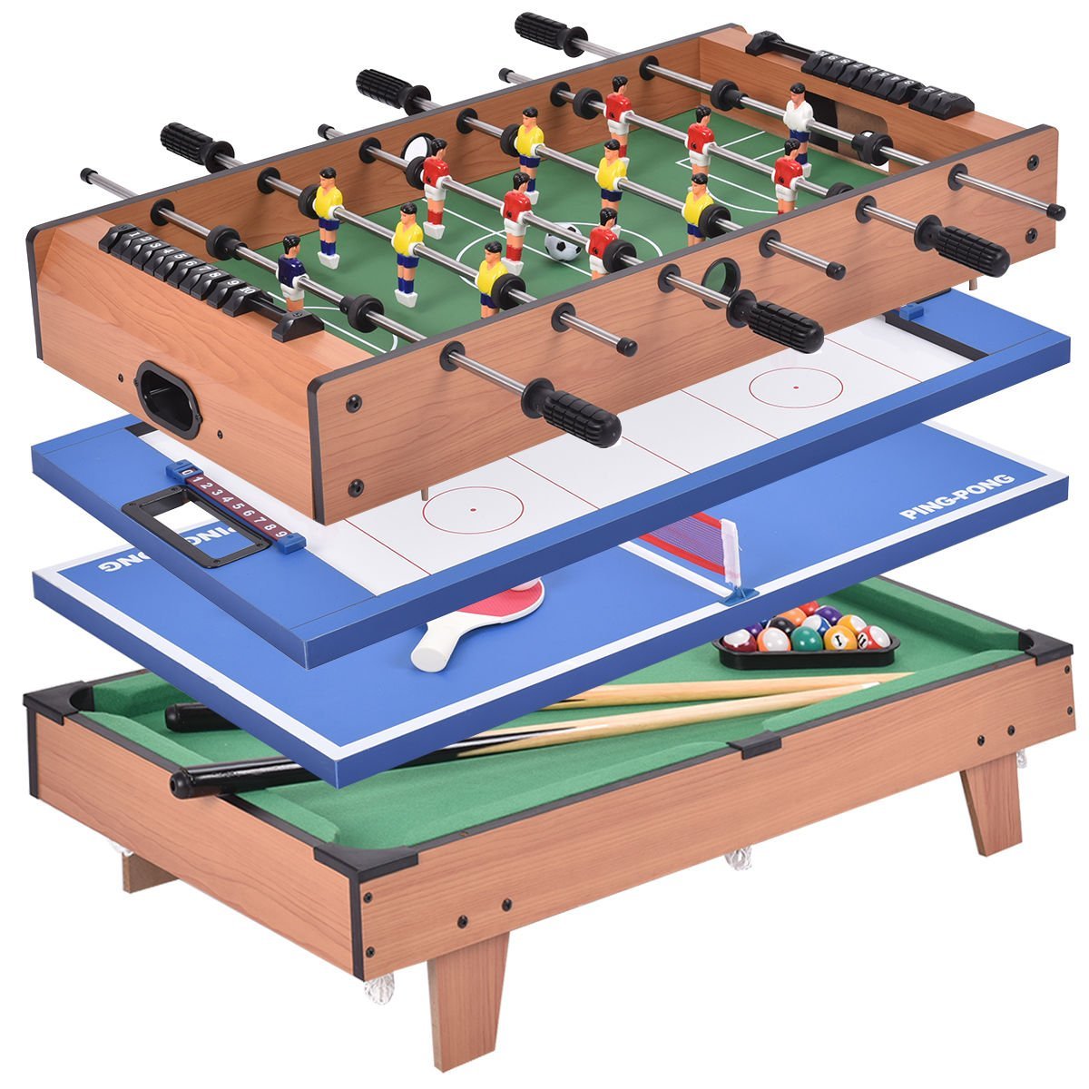 4-in-One Mini Game Table