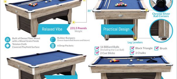 Pool Table With Accessories 2
