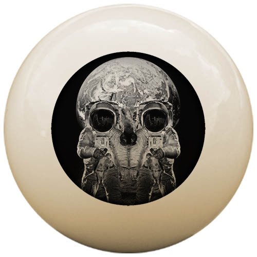 Skull Cue Ball