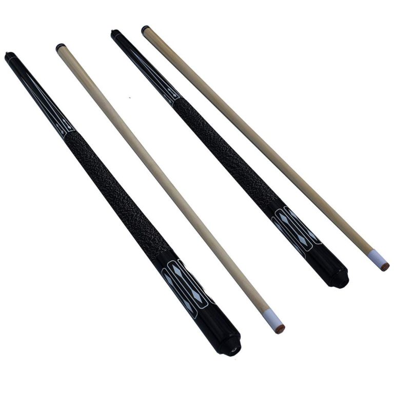 TGA Sports 36 Inch Hardwood Billiard Cue Stick - Short Pool Cue For Kids & Tight Spaces